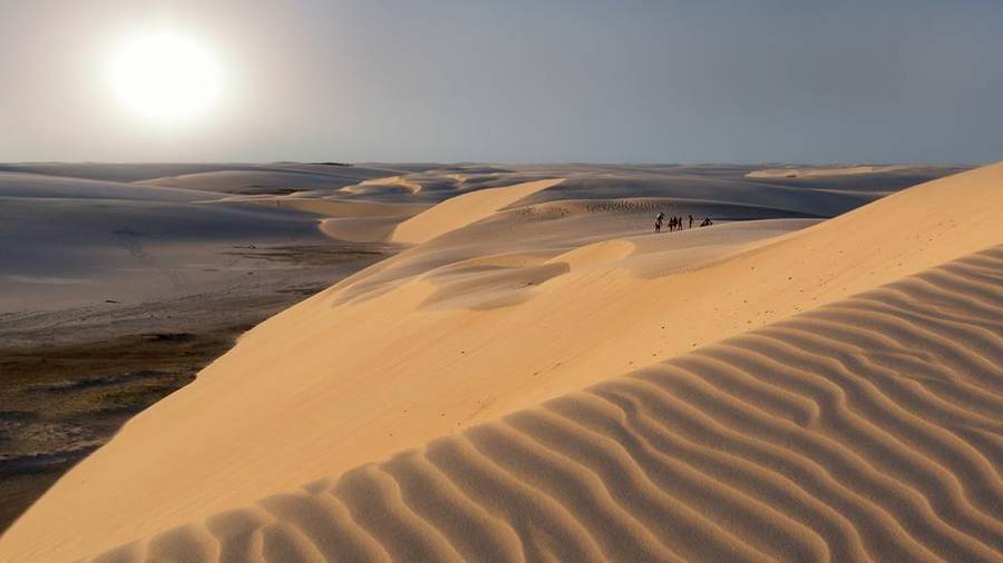 Dünenlandschaft der Lençóis Maranhenses