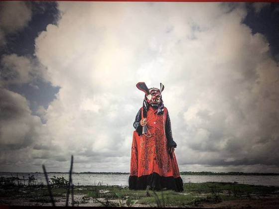 Figur des Bumba-meu-boi in Maranhão